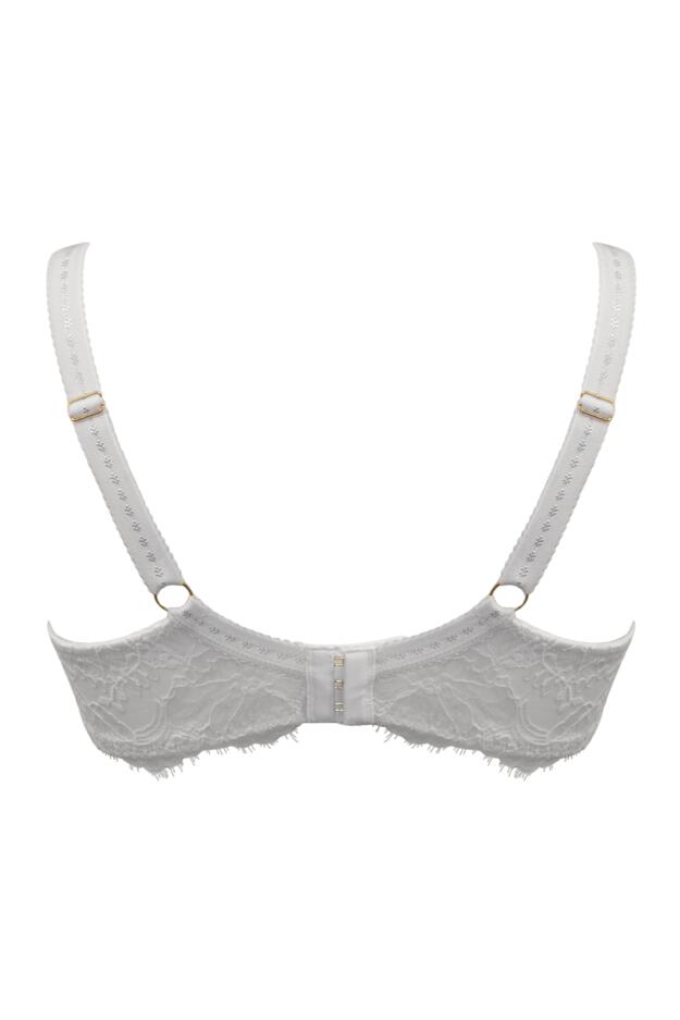 Bliss Printed Mesh Padded Balconette Bra