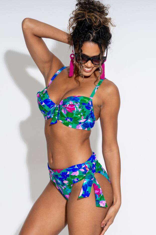 Getaway Foldover Tie Bikini Brief