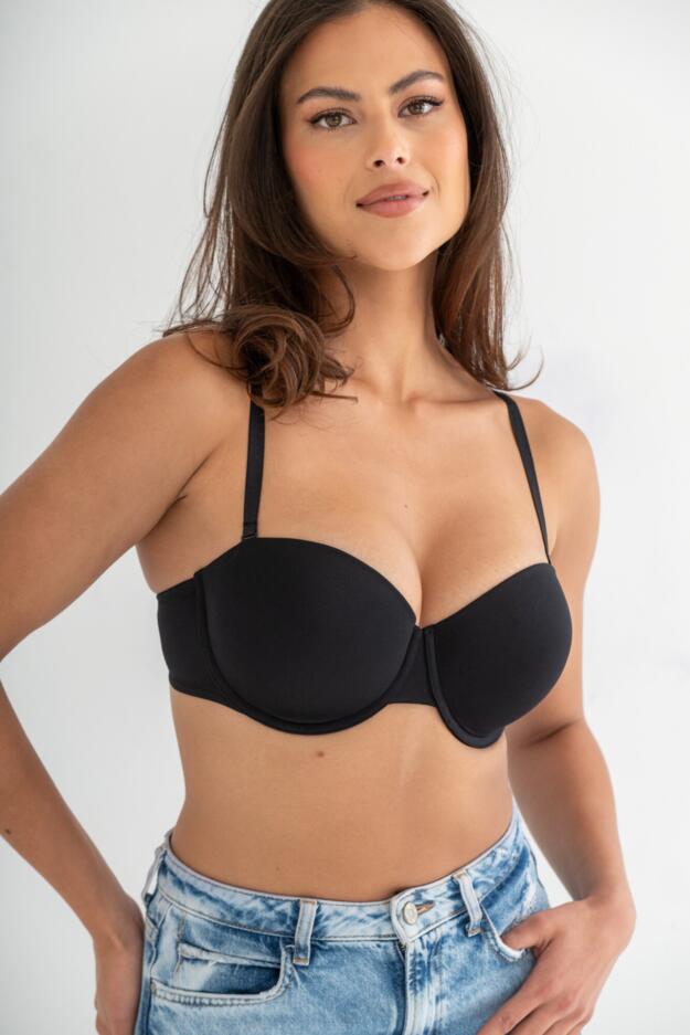 Definitions Padded Push Up Multiway Strapless Bra