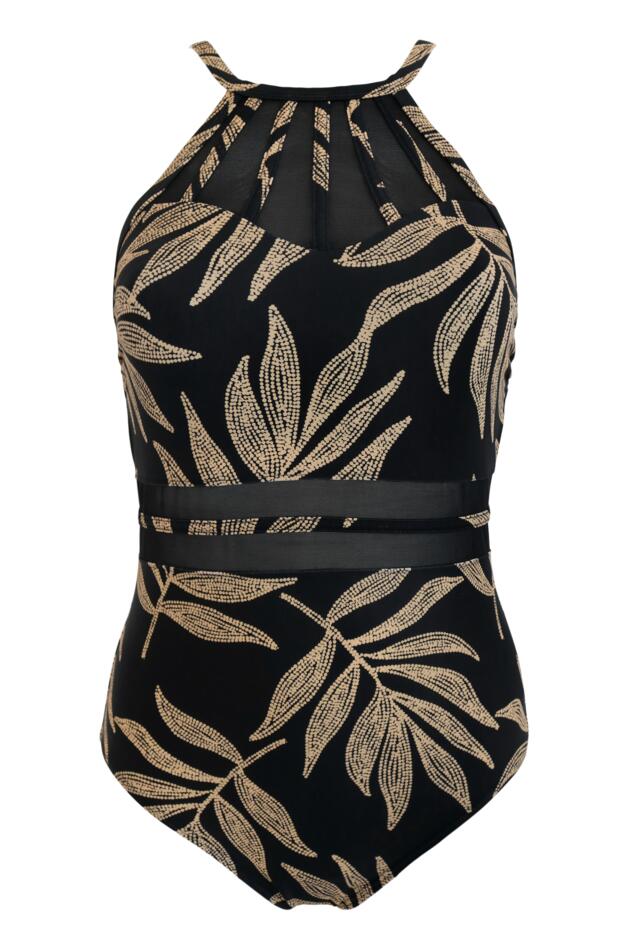 Beach Bound High Neck Swimsuit