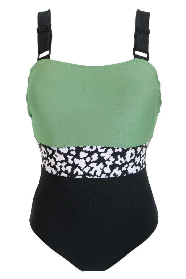 Palm Springs Colour Block Tummy Control Swimsuit