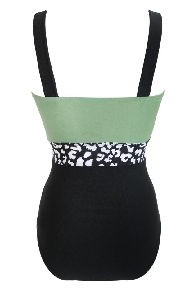 Palm Springs Colour Block Tummy Control Swimsuit
