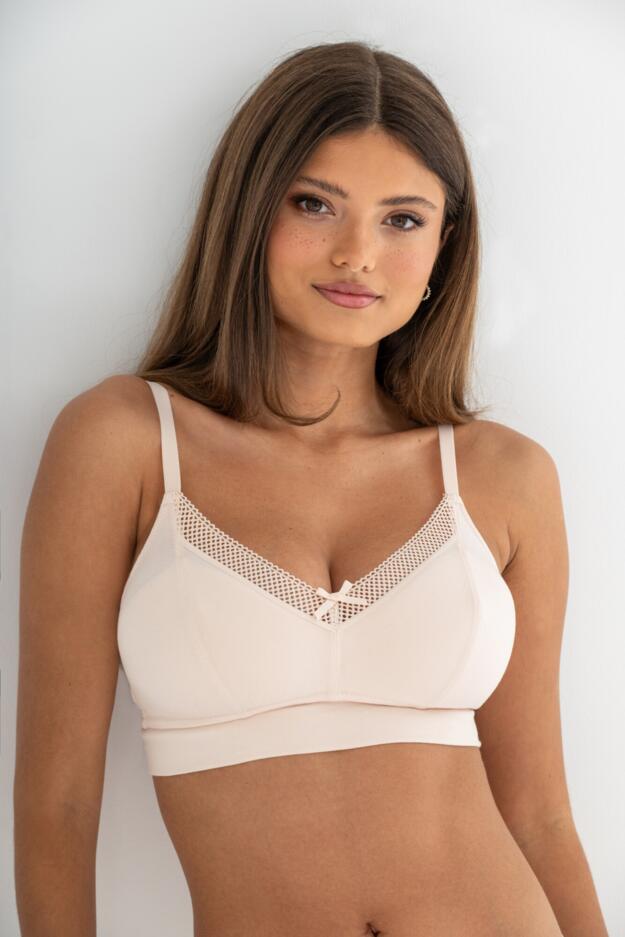 Love To Lounge Cotton Lightly Padded Non-Wired Bra