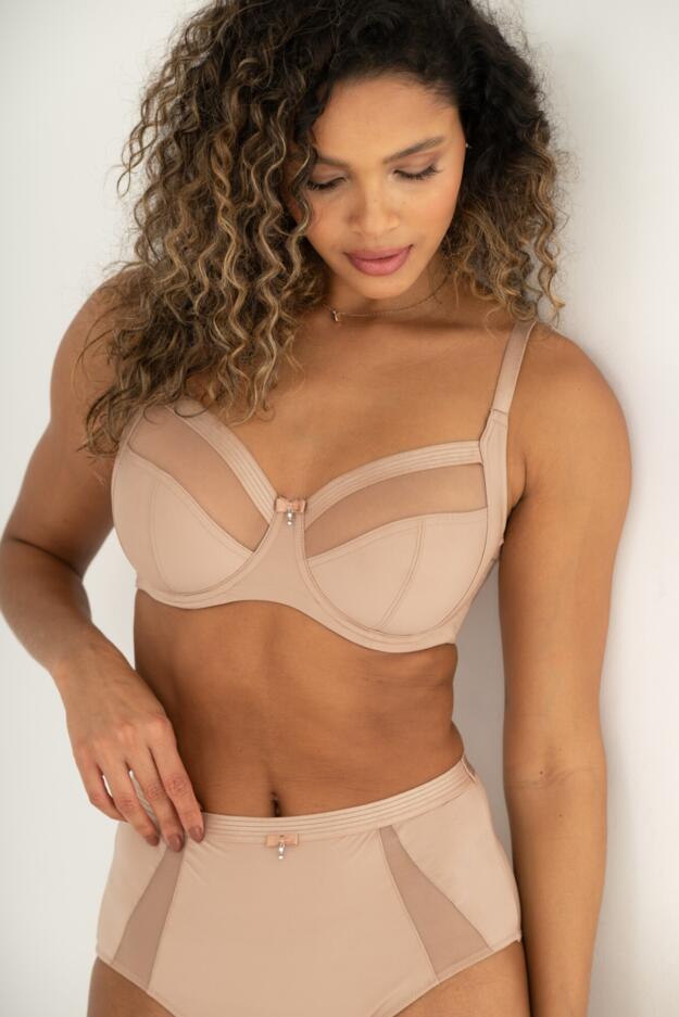Viva Luxe Non-Padded Side Support Bra D-J