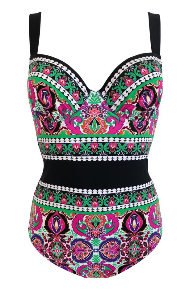 Maldives Lightly Padded Underwired Control Swimsuit