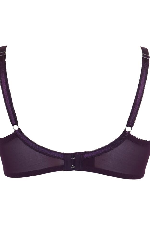 Fleur Non-Padded Underwired Balconette Bra B-G