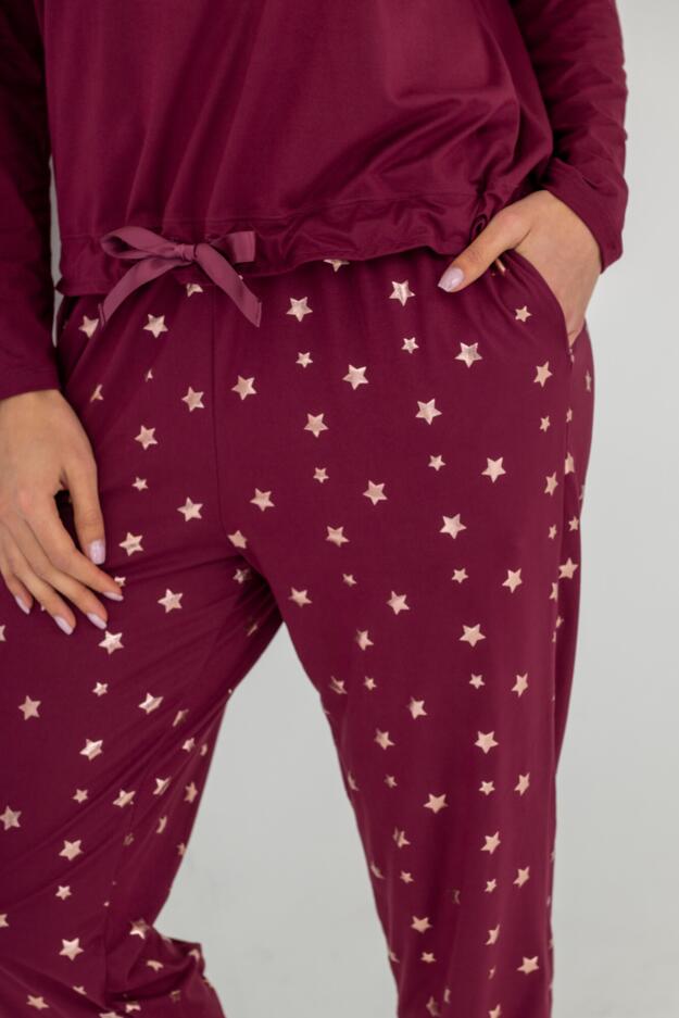 Soft Touch Jersey Star Jogger Pyjama Set