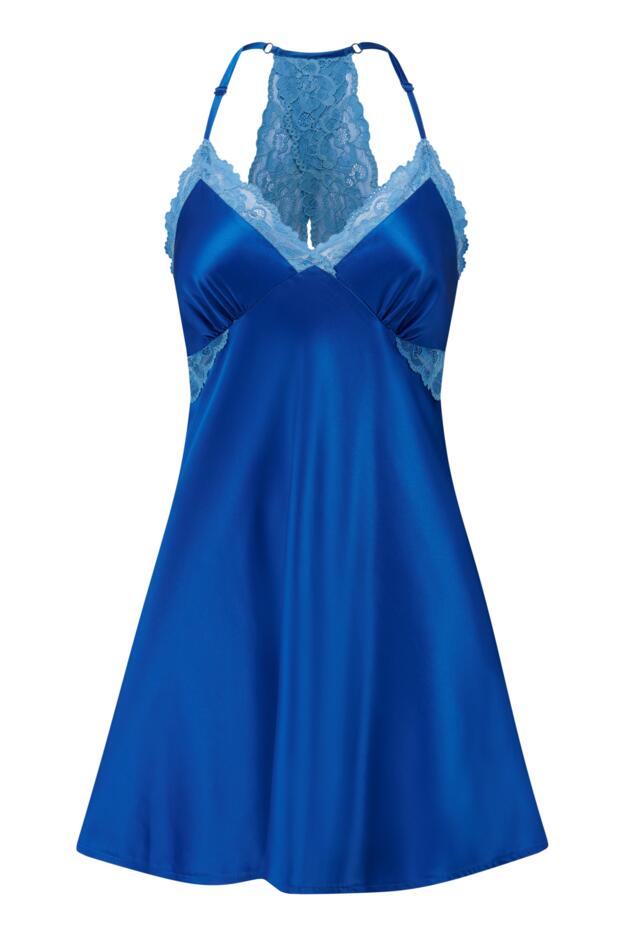 Dusk Satin Lace Chemise