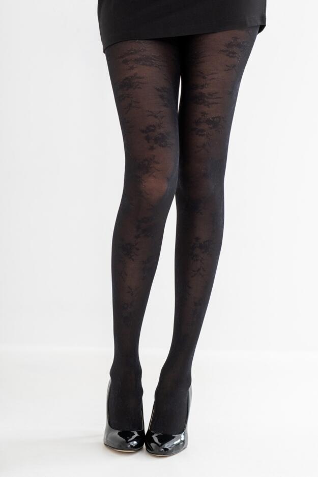 Floral Lace Tights