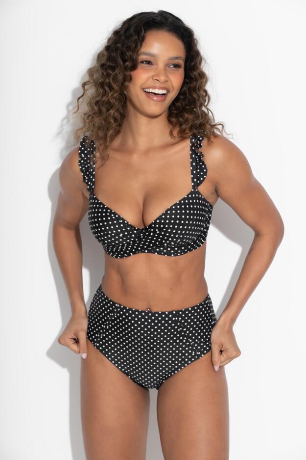 Sicily Lightly Padded Underwired Twist Front Top