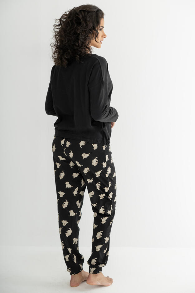 Jersey Cotton Dog Pyjama Set