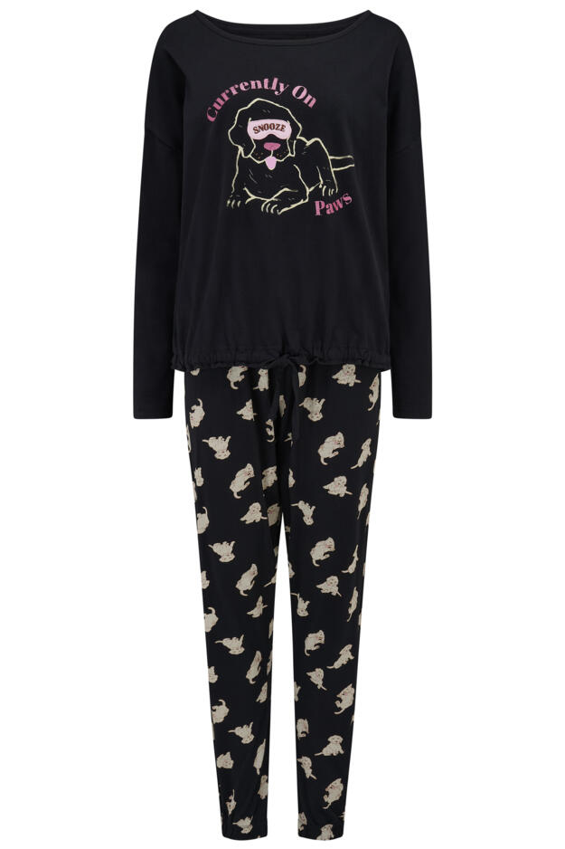 Jersey Cotton Dog Pyjama Set