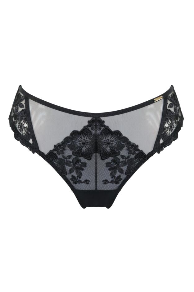 India Bold Floral High Leg Midi Brief 