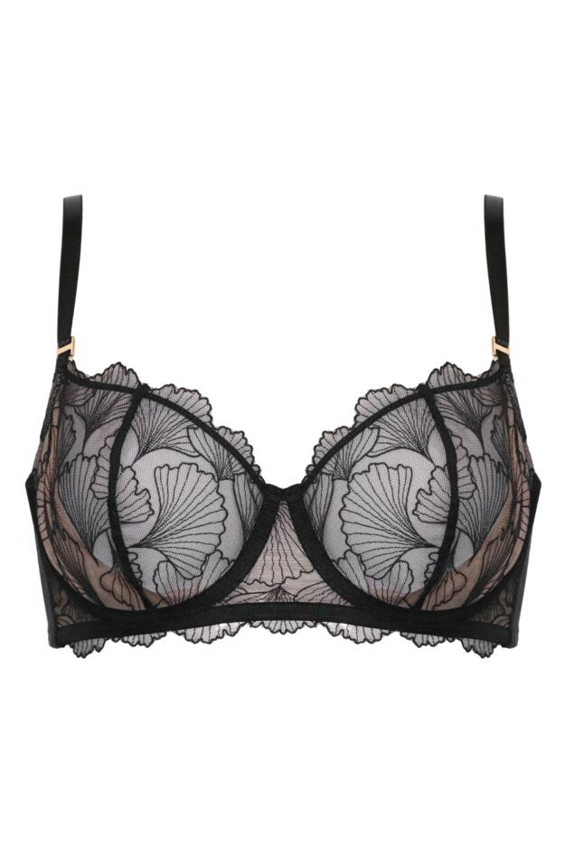 Ember Embroidered Non-Padded Underwired Bra 