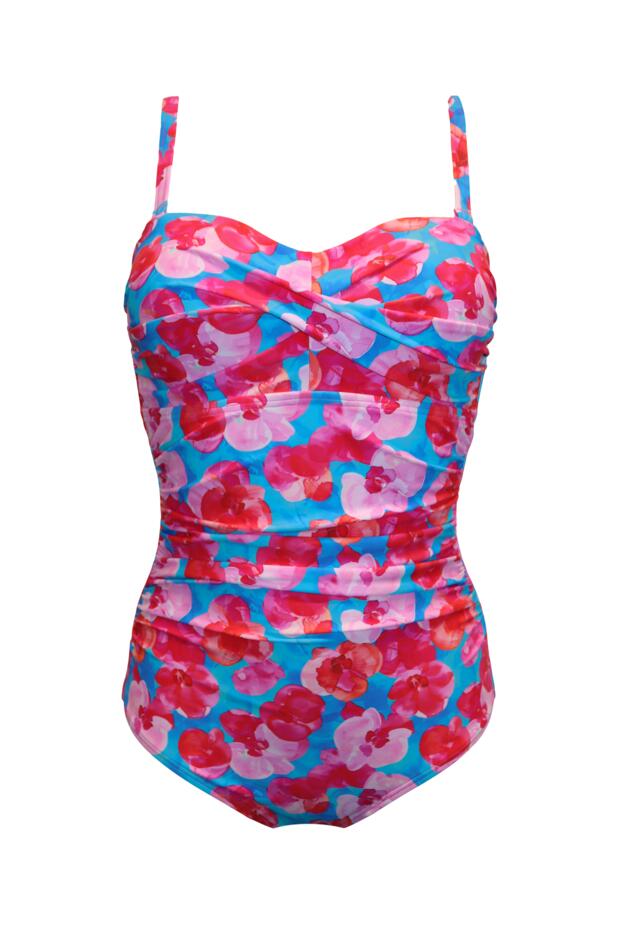 Santa Monica Strapless Tummy Control Swimsuit
