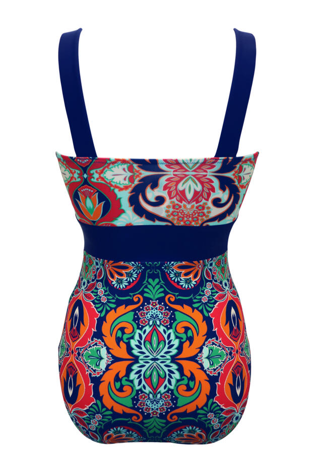 Palm Springs Colour Block Tummy Control Swimsuit