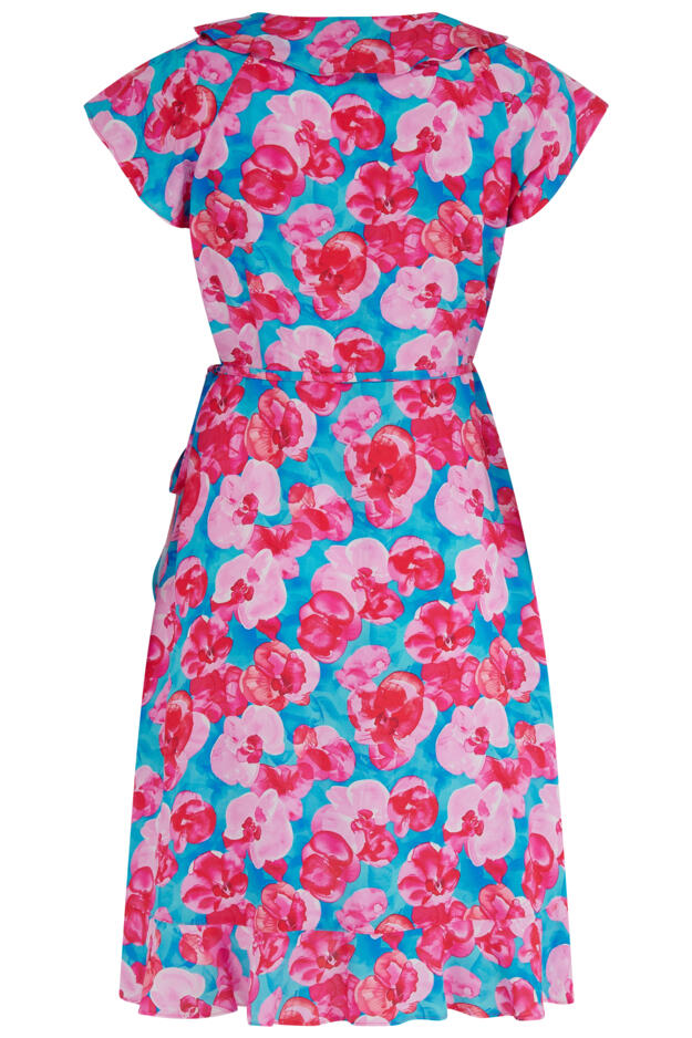 Penny Frill Wrap Beach Dress