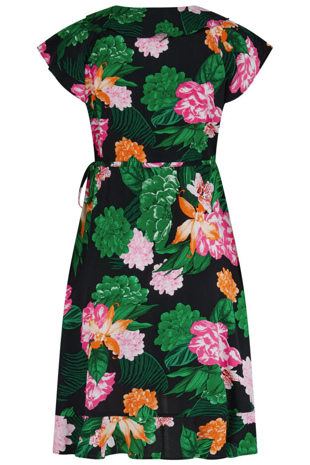 Penny Frill Wrap Beach Dress