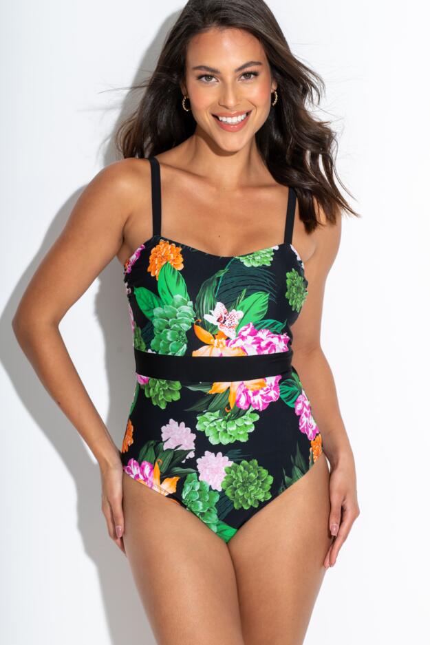 Palermo Panelled Tummy Control Swimsuit
