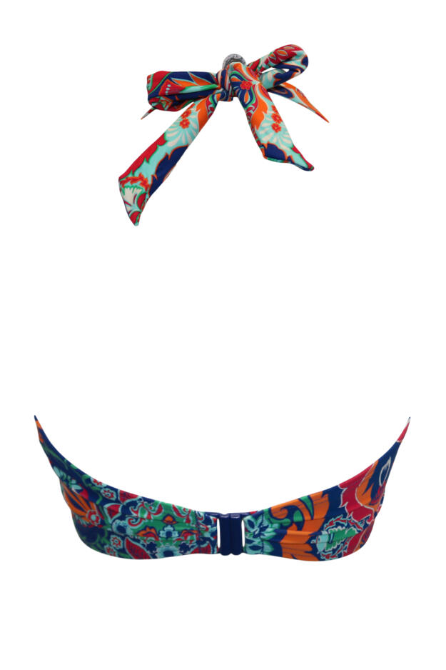 Venice Beach Non-Wired Longline Removable Cup Halter Top