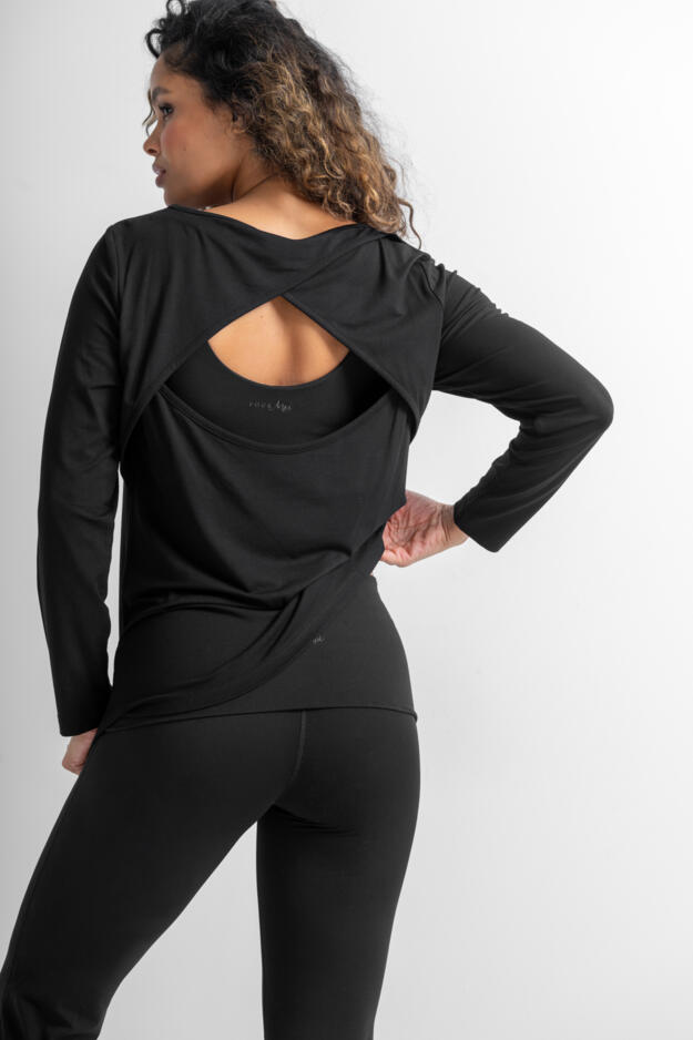 The Off Duty Long Sleeve Yoga Top