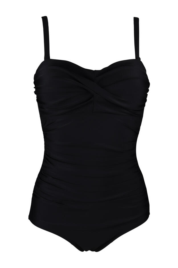 Petite Santa Monica Strapless Tummy Control Swimsuit