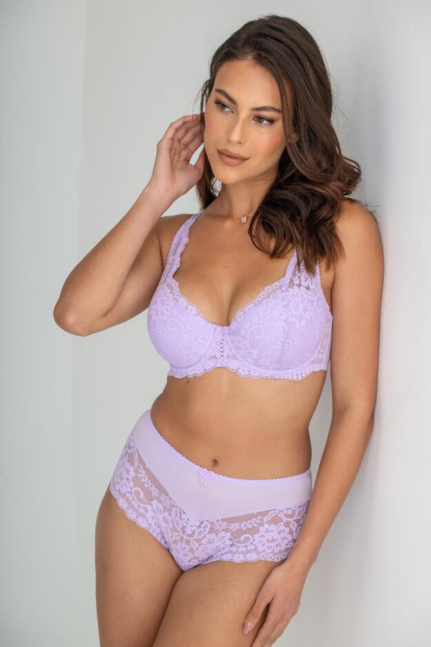 Fleur Lightly Padded Plunge Underwired Bra