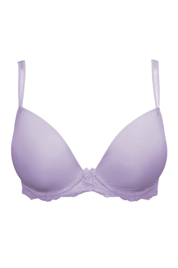 Fleur Padded Push-Up Plunge T-Shirt Bra