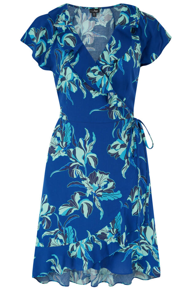Penny Frill Wrap Beach Dress