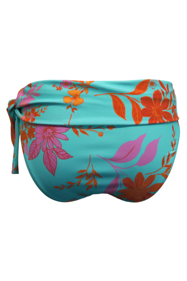 Heatwave Fold Over Tie Bikini Brief