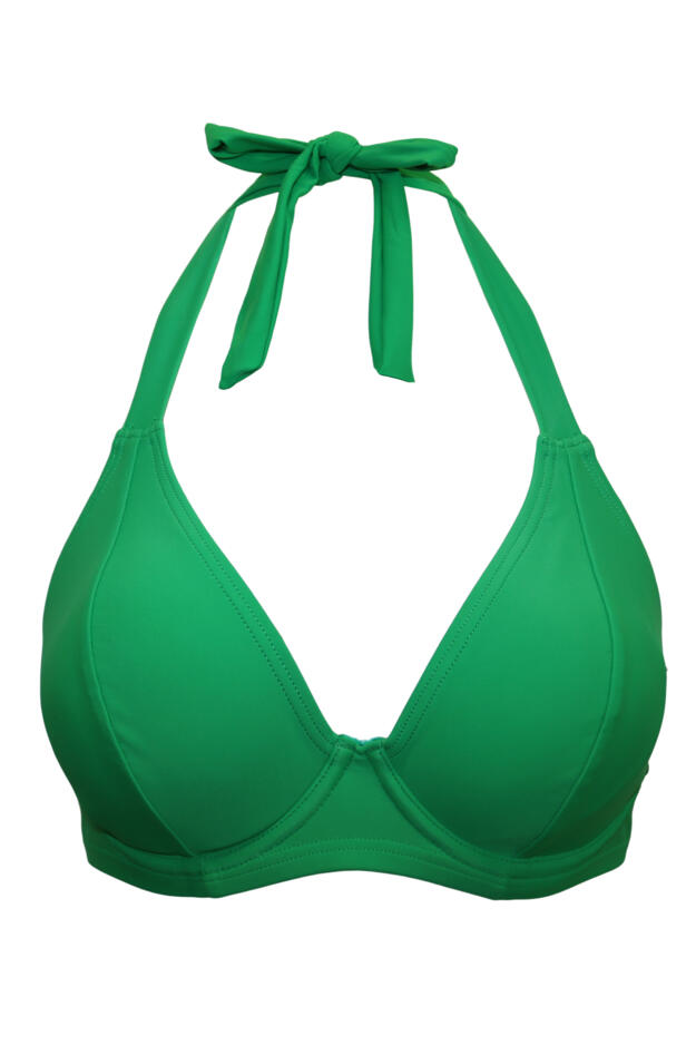 Malibu Underwired Non-Padded Halter Bikini Top