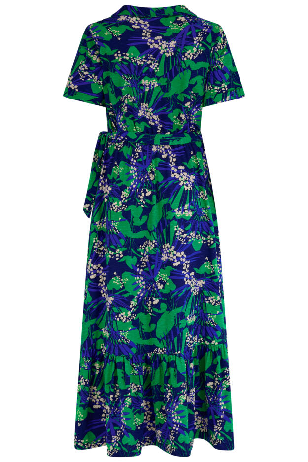 Cotton Slub Midi Shirt Dress