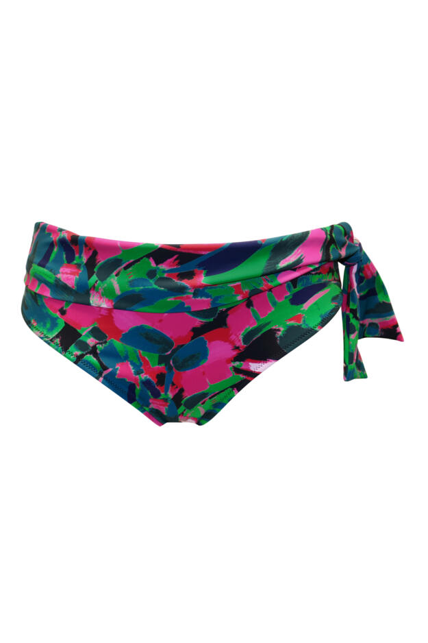 Heatwave Fold Over Tie Bikini Brief