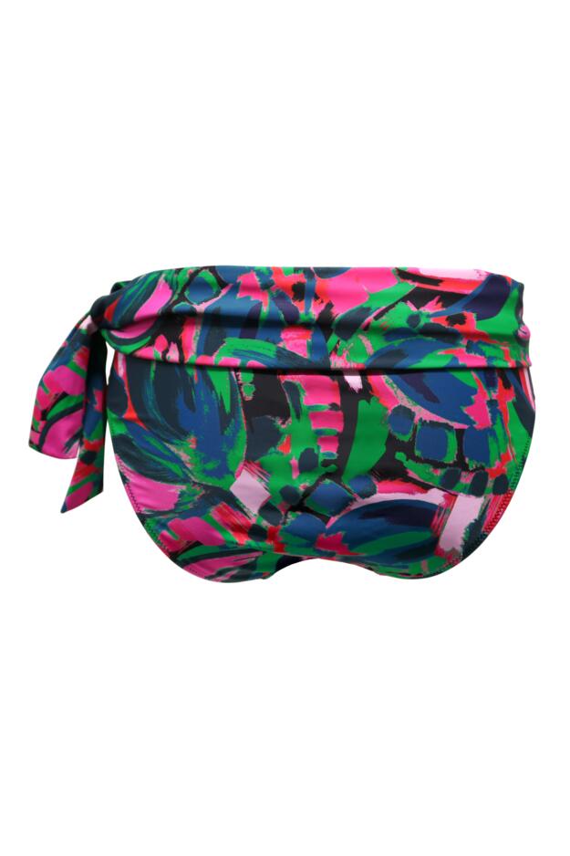 Heatwave Fold Over Tie Bikini Brief