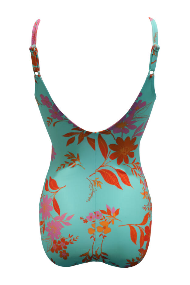 Mauritius Scoop Neck Tummy Control Swimsuit