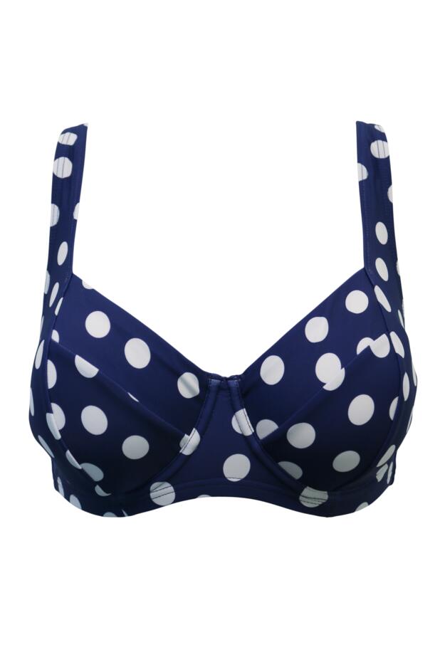 Santa Monica Side Support Non-Padded Underwired Bikini Top