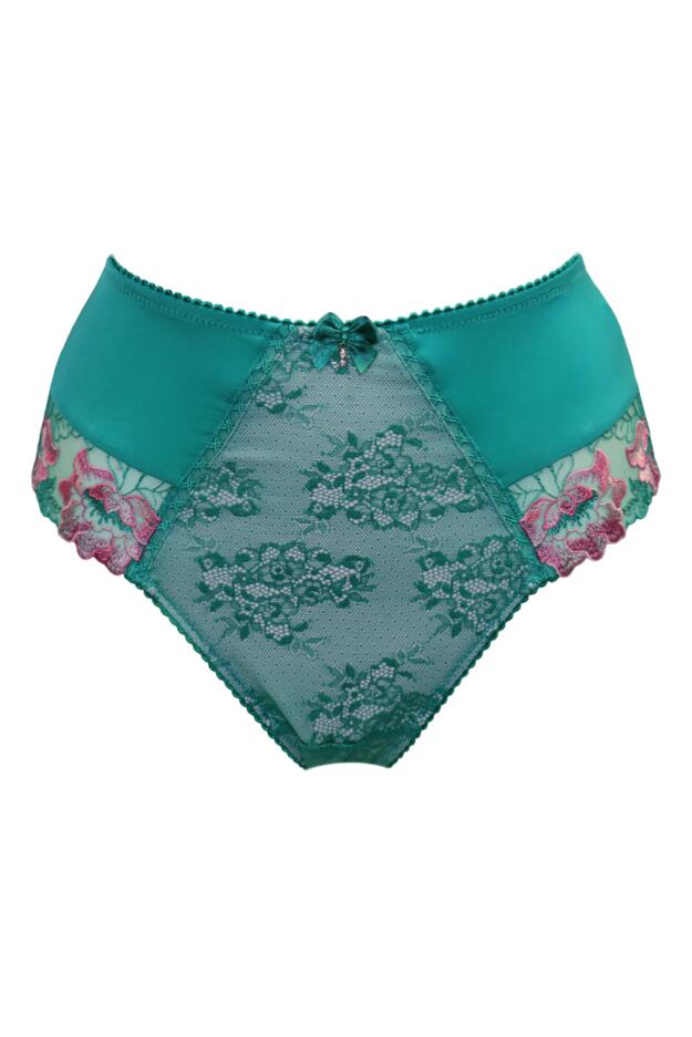 Sofia Lace Embroidered Deep Brief