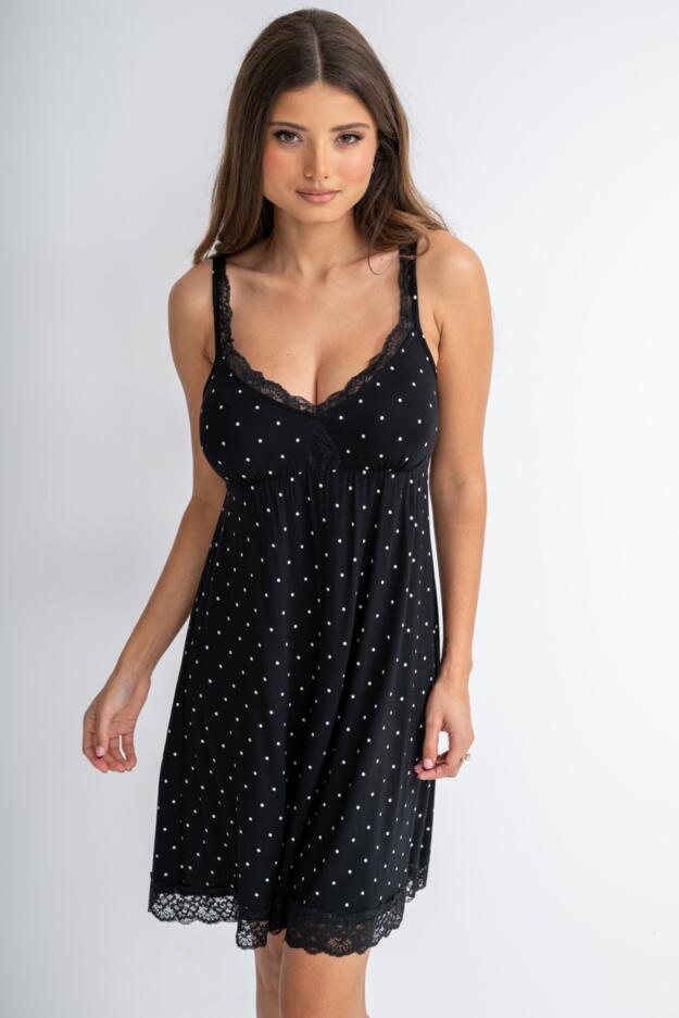 Sofa Loves Lace Removable Cup Chemise