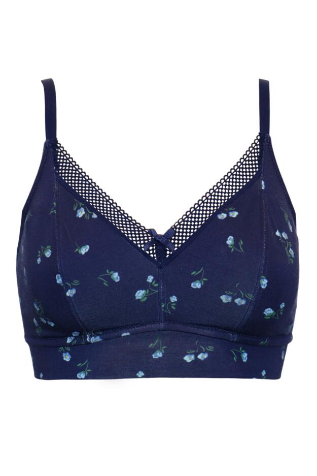 Love To Lounge Cotton Lightly Padded Non-Wired Bra