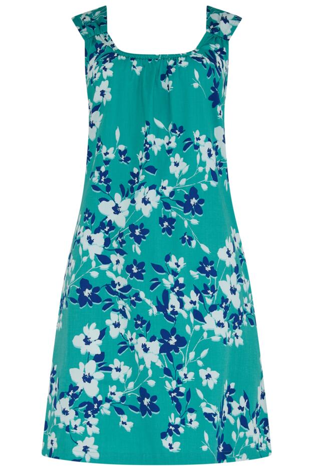 Pure Cotton Square Neck Short Chemise