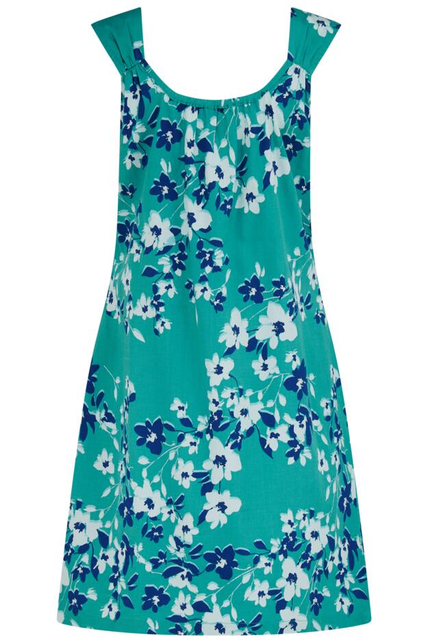 Pure Cotton Square Neck Short Chemise