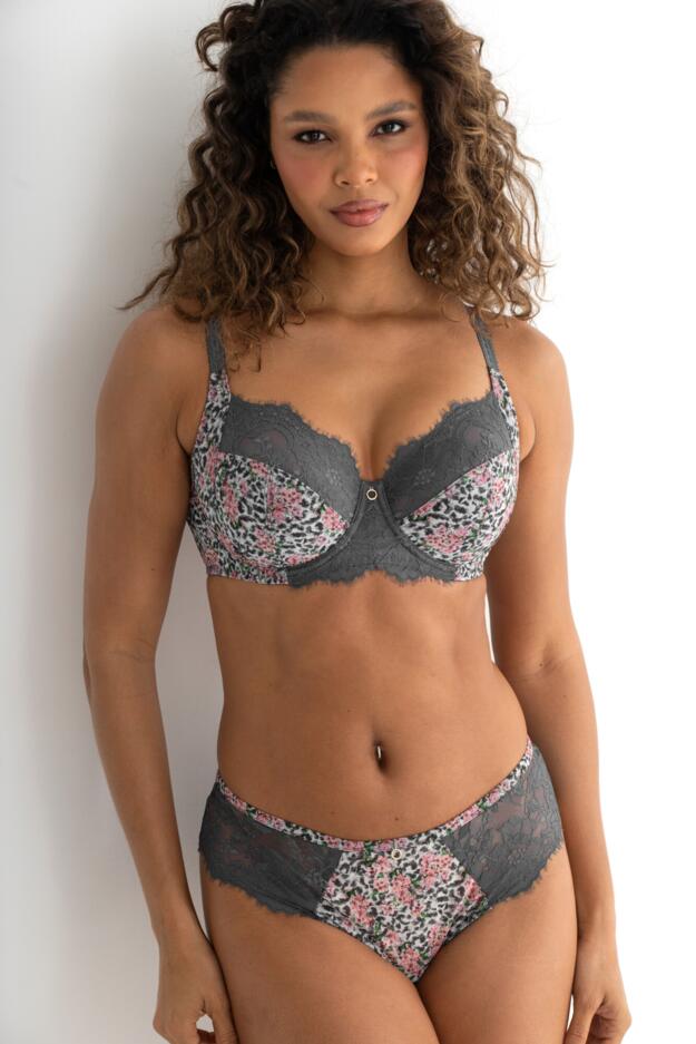 Bliss Printed Mesh Brazilian Brief 