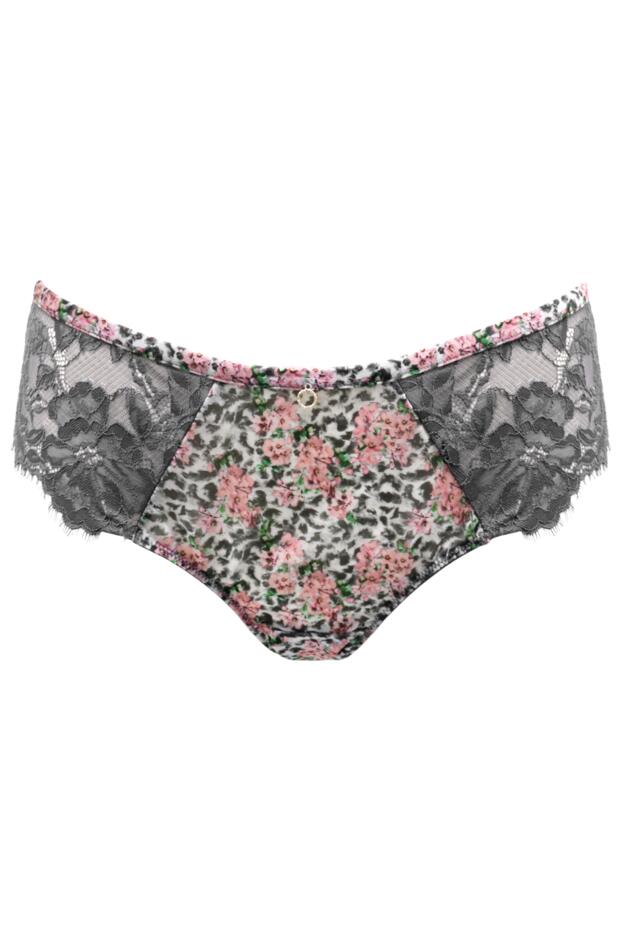 Bliss Printed Mesh Brazilian Brief 