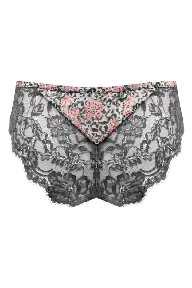 Bliss Printed Mesh Brazilian Brief 