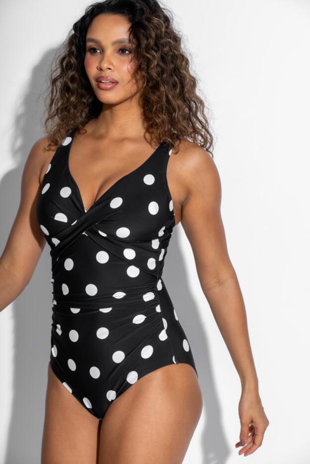 Free Spirit Twist Front Tummy Control Swimsuit