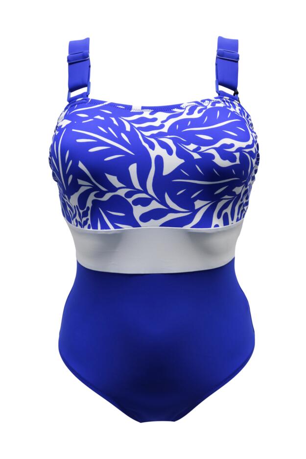 Palm Springs Colour Block Tummy Control Swimsuit