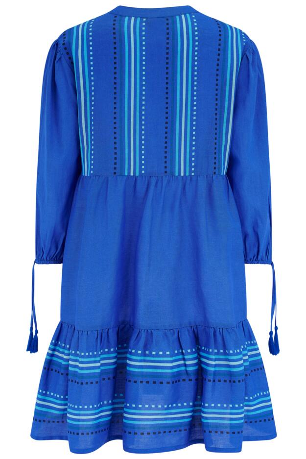 Linen Blend Beach Kaftan Dress