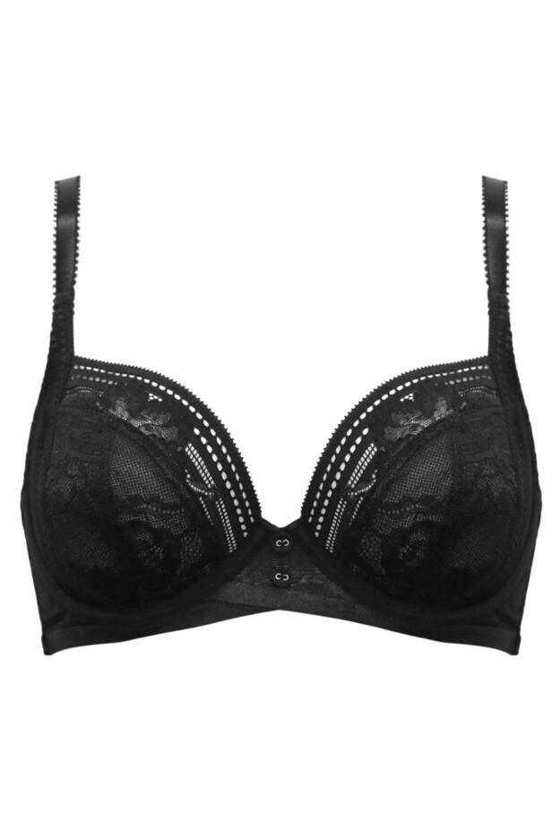 Taylor Lace Non-Padded Plunge Side Support Bra B-J