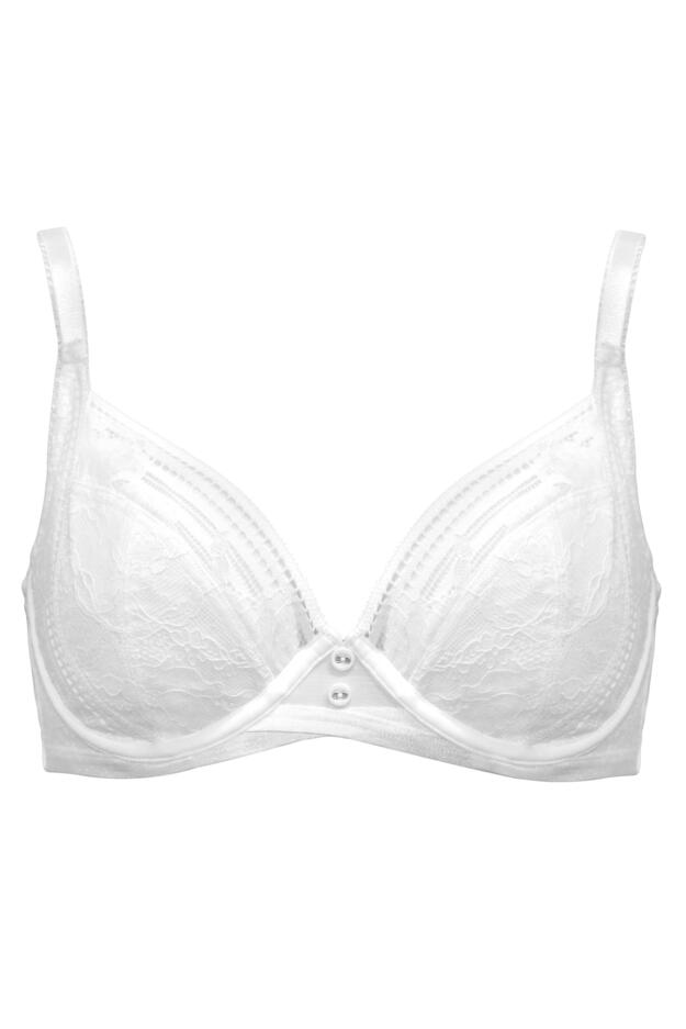 Taylor Lace Non-Padded Plunge Side Support Bra B-J
