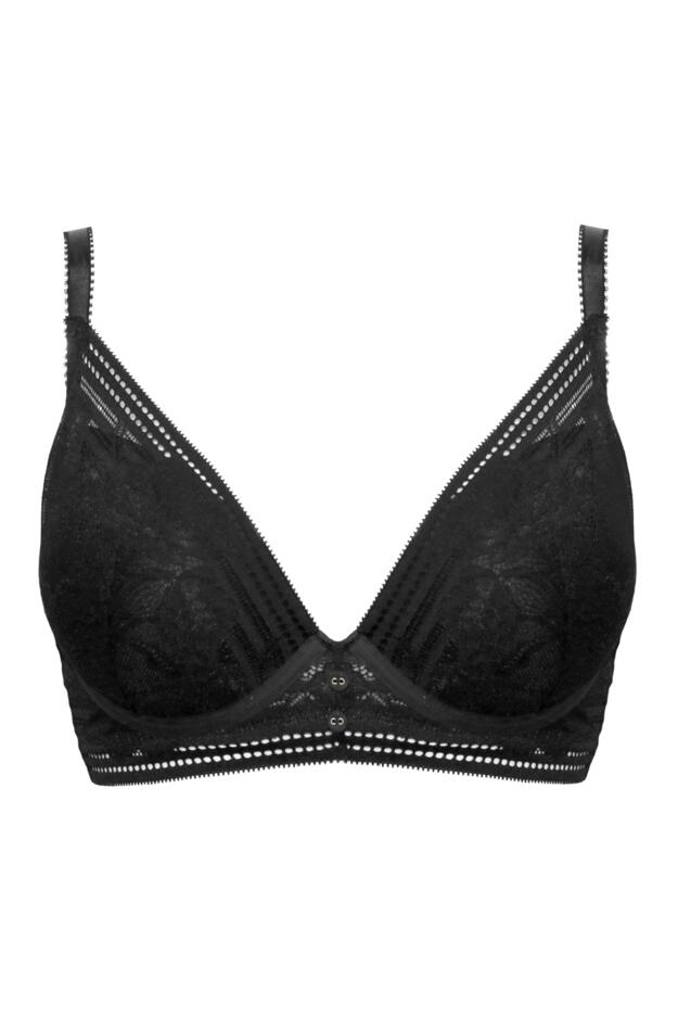 Taylor Lace High Apex Push-Up Padded Plunge Bra